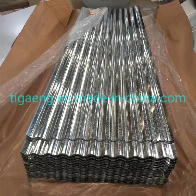 0.12-0.8mm China Roofing Factory Gauge 26 Galvanized Cgi Corrugated Sheet