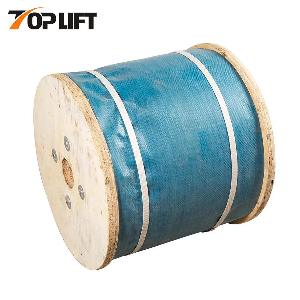 36*7+Iws Braided Ungalvanized Steel Cable Galvanized Steel Wire Rope