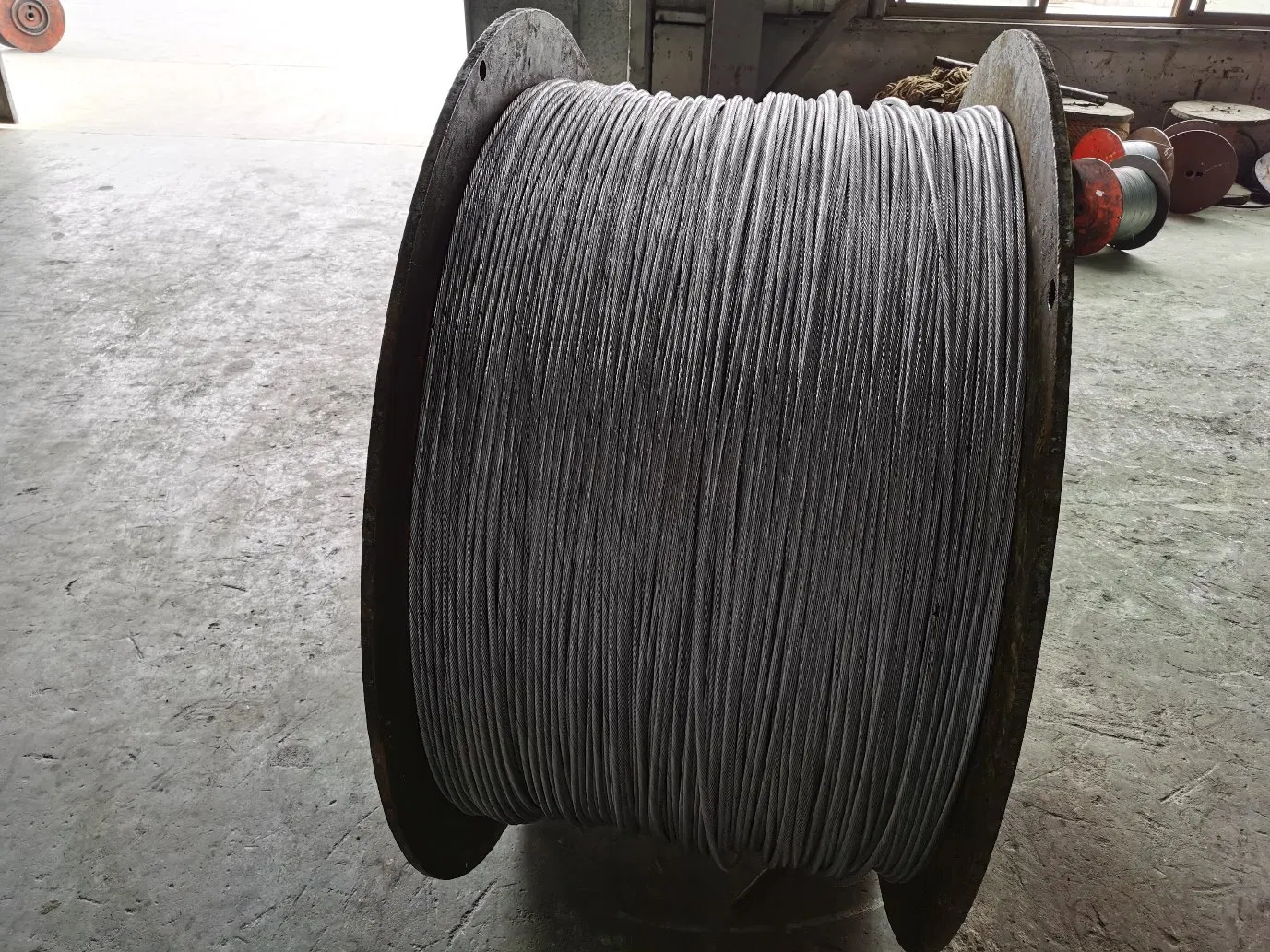 6*12+7FC Diameter 8mm Smooth & Galvanized Length 1000m in a Discount of 10% off Used for Tug Net and Bounding