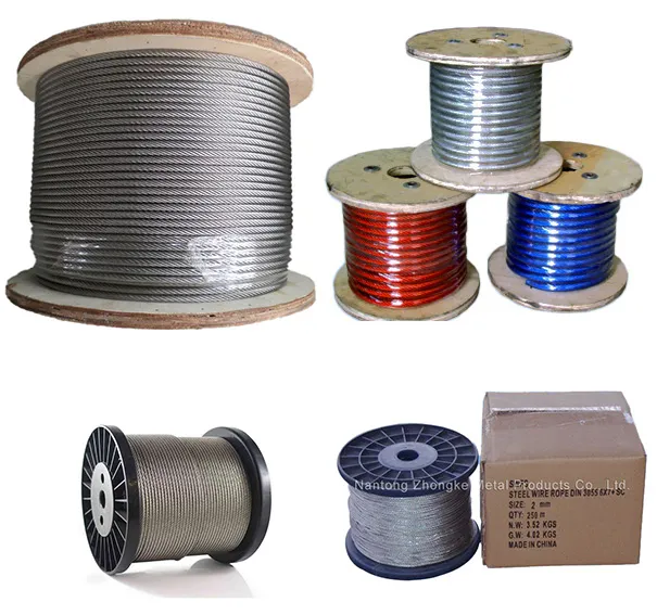 6*19+FC API, DIN, Atms, GB Diameter 14mm Length 150m Smooth Steel Wire Rope for Port Loading Lifting Hoisting and Derrick Tower Crane on Sale 10% off