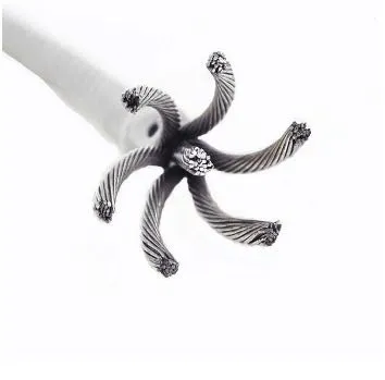 7X19 Durable Galvanized Aircraft Cable 1960 6.35mm Irion Rope