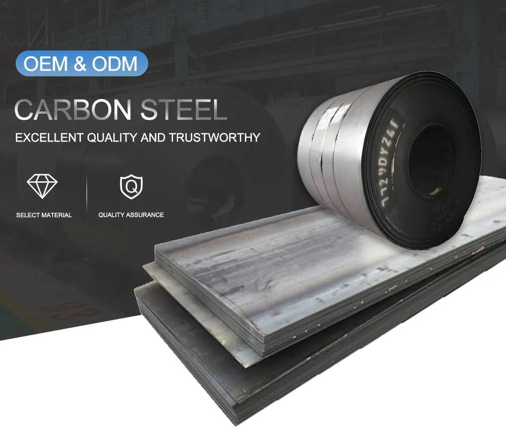 A36 A38 1095 and 15n20 Carbon Steel Plate Construction Steel Sheet