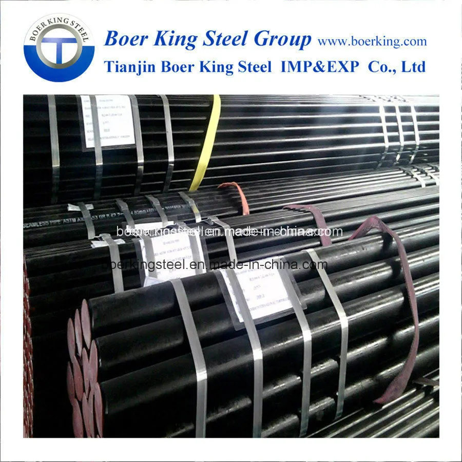 A519 A197 A210 St44 St52 1010 1045 Carbon Seamless Round Steel Tubing