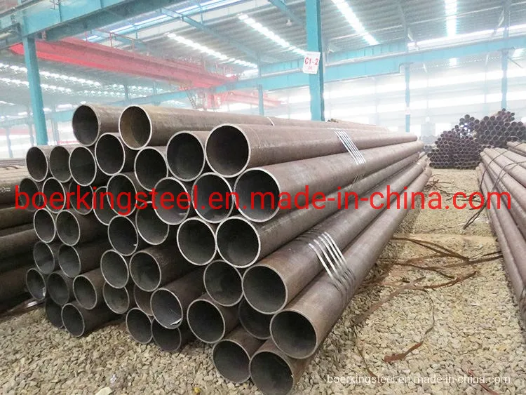 A519 A197 A210 St44 St52 1010 1045 Carbon Seamless Round Steel Tubing