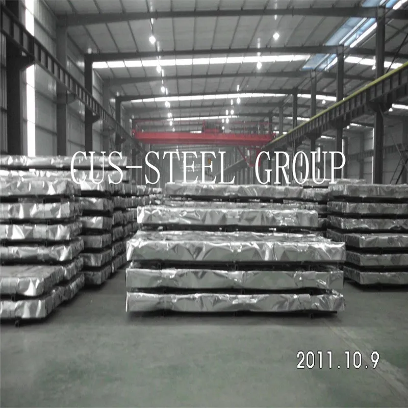 Africa Prepainted Galvanised Finish Roof Cladding Price/Profiled Metal Roofing Sheet