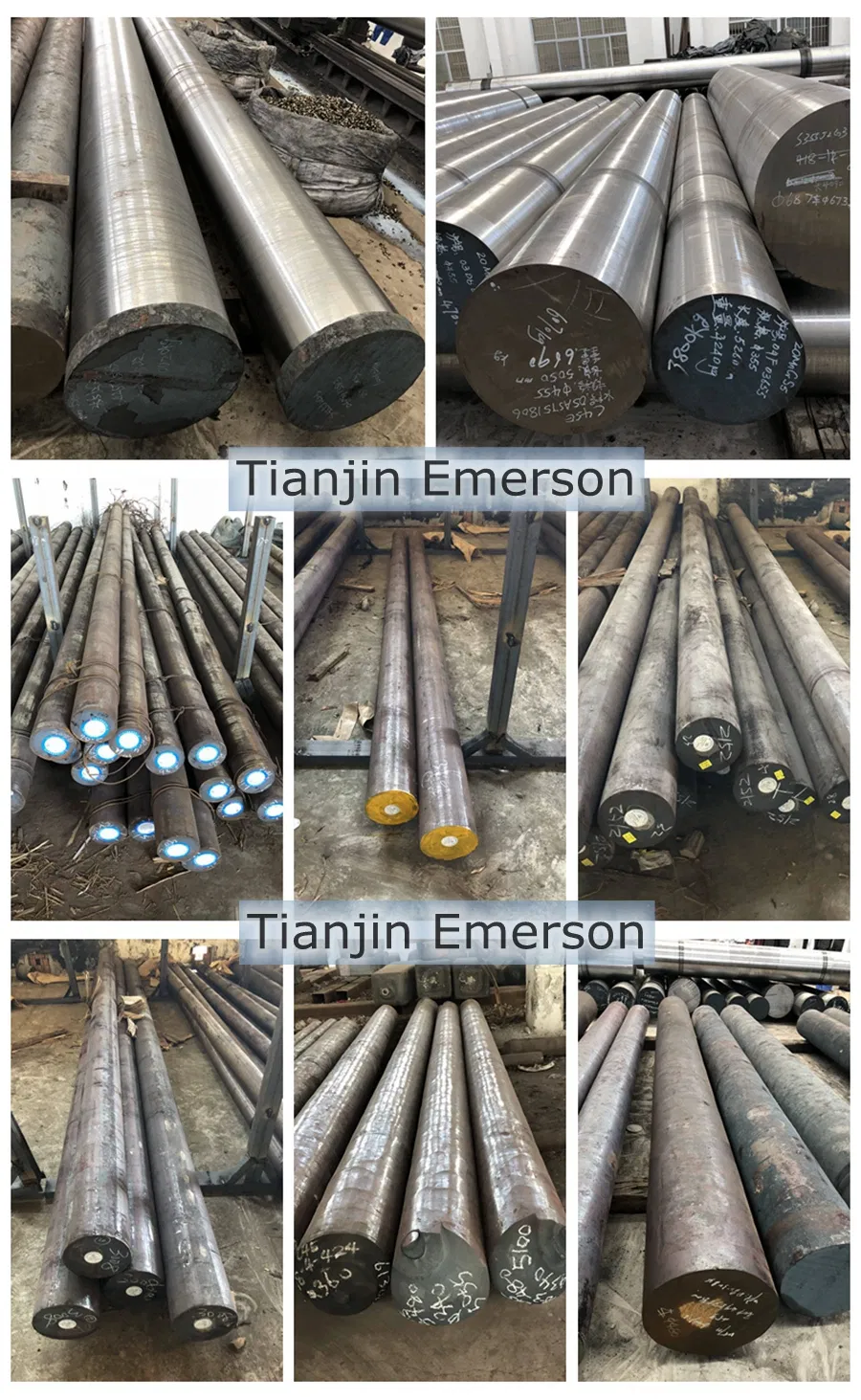 AISI 1020 1045 1040 S20c S45c A36 Carbon Steel Round Bars