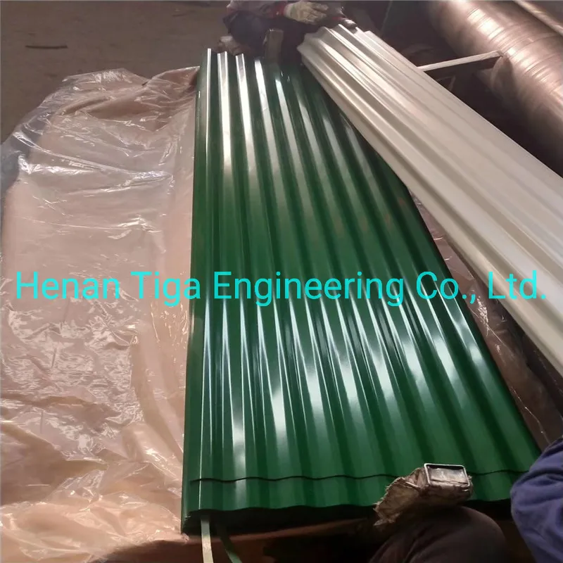 Aluminium 0.3*914/800mm Sinus Profile Red Blue Green Galvalume Corrugation Roofing Sheet