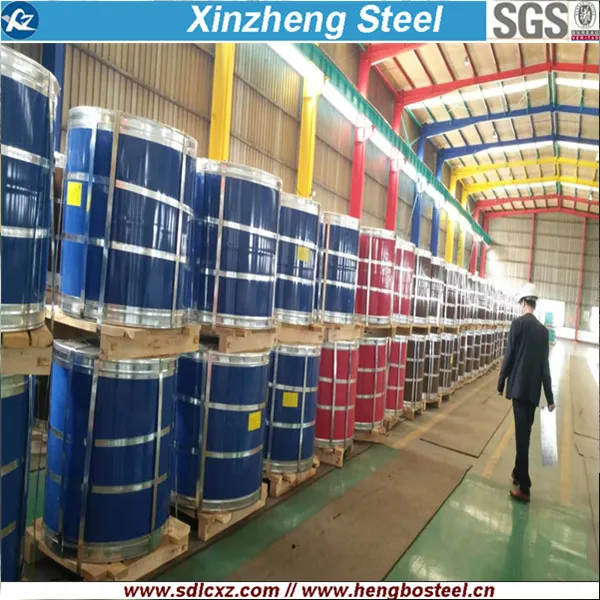 Building Material Color Coated PPGL Galvanized Prepainted Steel Coil PPGI