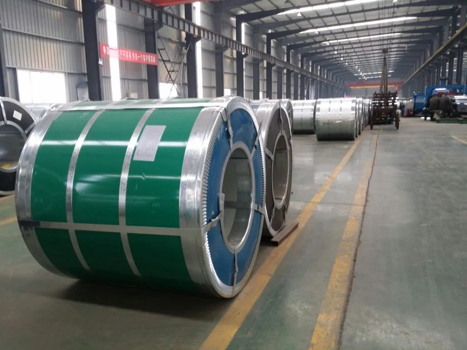 Building Material Color Coated PPGL Galvanized Prepainted Steel Coil PPGI