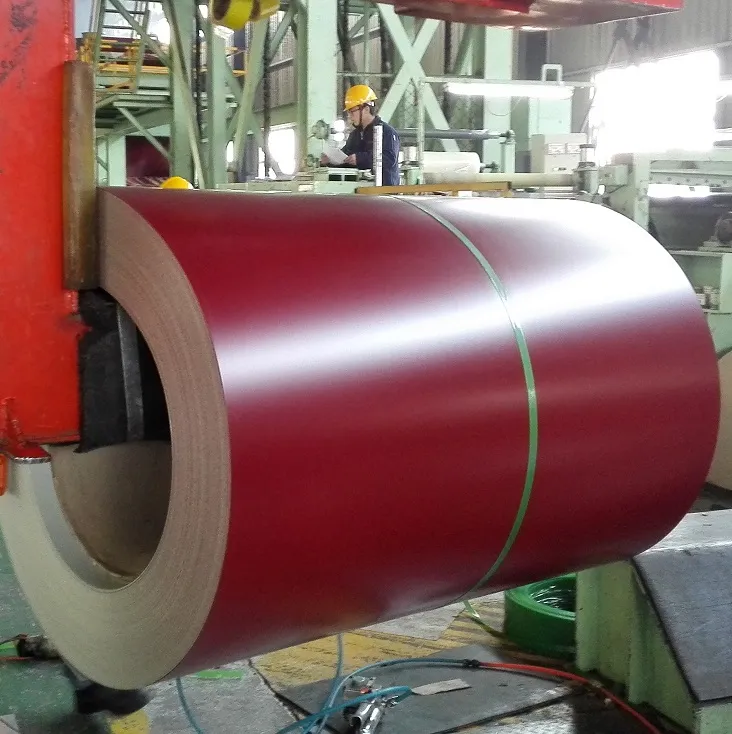 Building Material Color Coated PPGL Galvanized Prepainted Steel Coil PPGI