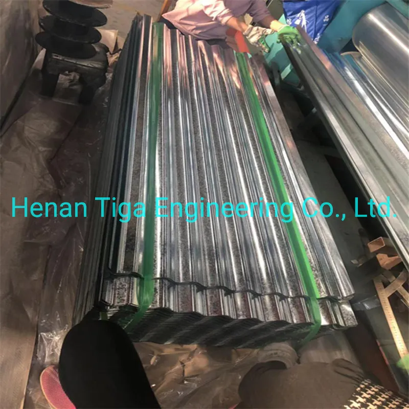 China Factory Gauge 26 Steel Roofing Supplier Cgi Corrugated Galvanized Iron Sheet