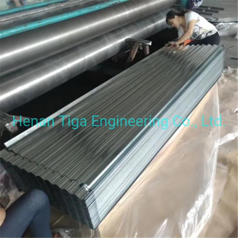 China Factory Gauge 26 Steel Roofing Supplier Cgi Corrugated Galvanized Iron Sheet