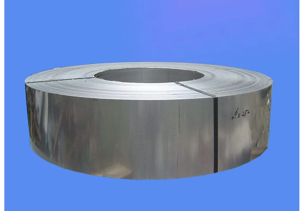 Ck60 Ck67 C75s High Carbon Blue Strip Spring Steel Strapping