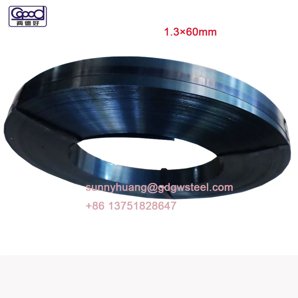 Ck67 Blue Color Hardened and Temperd Spring Steel Strip for Rolling Shutter Door