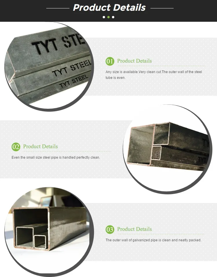 Construction Material Pre Galvanized Pipe