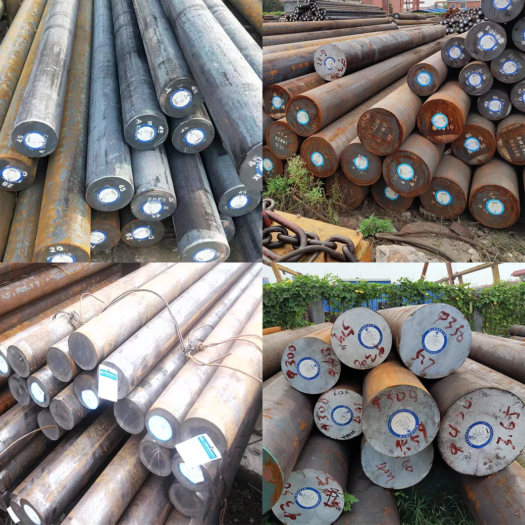 En8 C45 S45c Q235 42CrMo SAE 1045 1020 1040 10/16/25 mm Hot Rolled/Cold Draw Carbon Steel/304 316L 310S 2205 321 904L 316ti 2507 C276 Carbon Steel Round Bar