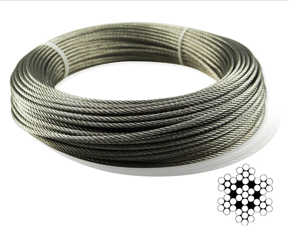 Factory Direct Sales Cold Heading Steel 10mm Ungalvanized Wire Steel Rope