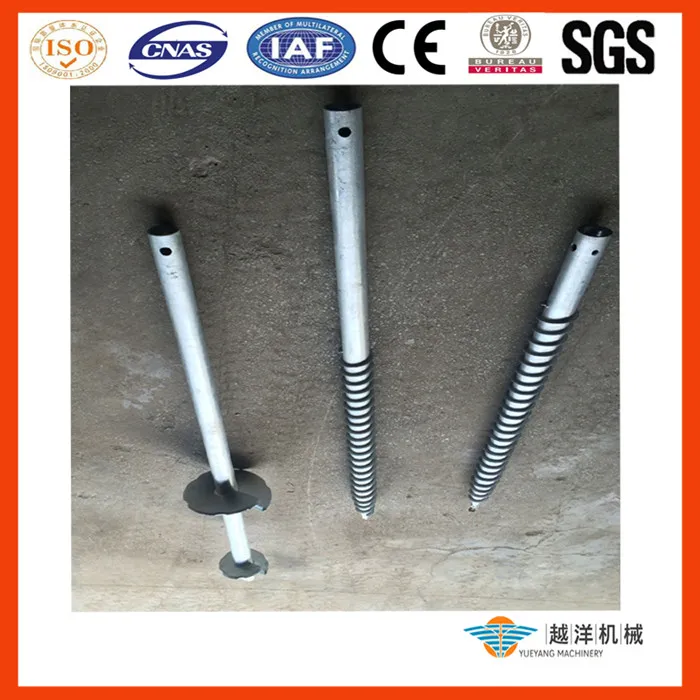 Galvanized Solar Ground Screw with Top Quality