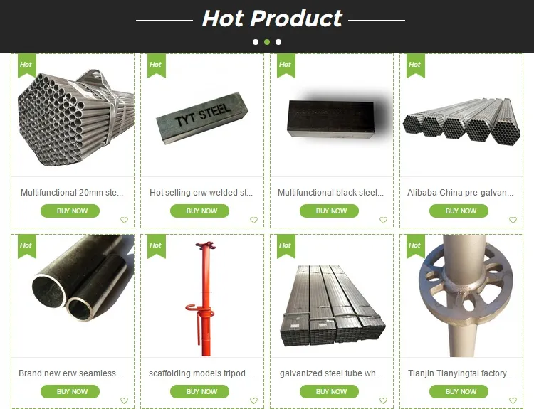 Galvanized Steel Pipe DN40 Scaffolding Tube with Low Price