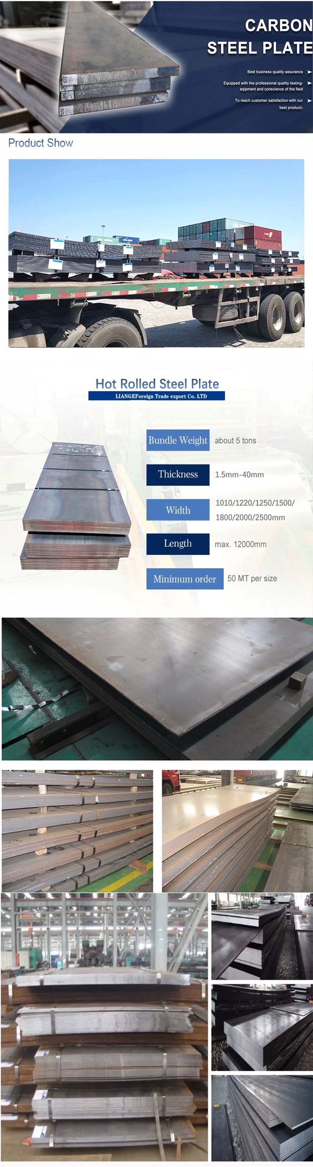 Hardness 400 450 500 550 600 Wear Resistant Steel Plate Sheets Price