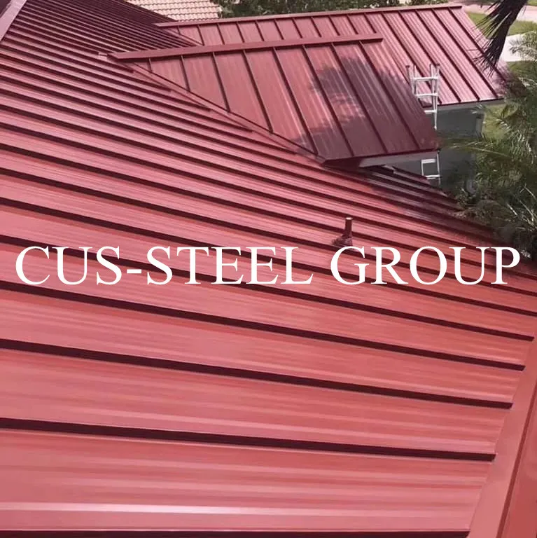 Inverted Box Rib Color Coated Metal Sheet/ Trapezoidal Laque Roof Sheet