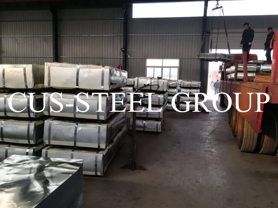 Inverted Box Rib Color Coated Metal Sheet/ Trapezoidal Laque Roof Sheet