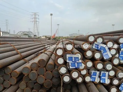 Liange China Manufacture AISI 1025 1030 1035 1040 1045 1050 1055 1060 Carbon Steel Round Rod Bar