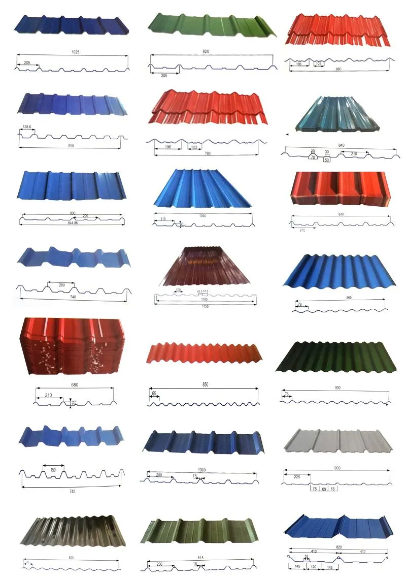 Metal Roofing Sheet Crimping Sheet Metal Roofing Corrugated Roofing Sheets Corrugated with Anti Heat