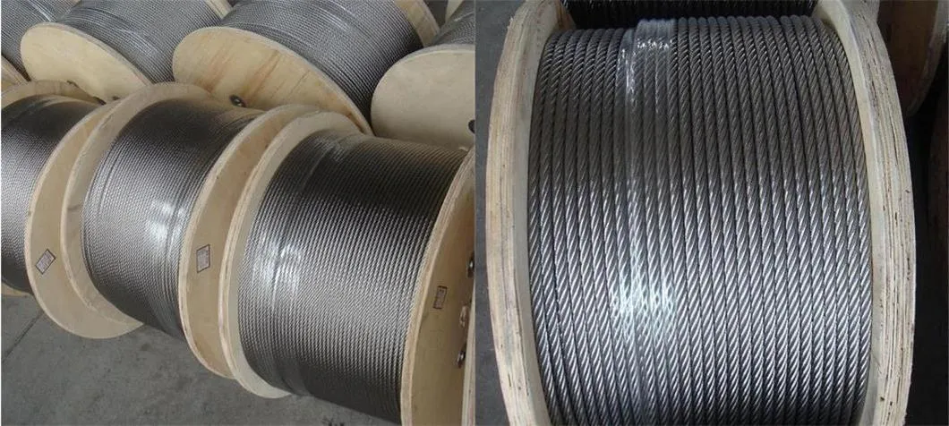 Non-Rotating 19X7 Performed Galvanized Steel Wire Rope