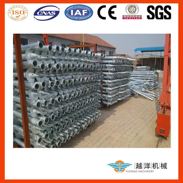 Popular Hot Dipped Galvanized Ground Screw Ground Screw Pile Solar Ground Screw for Solar System