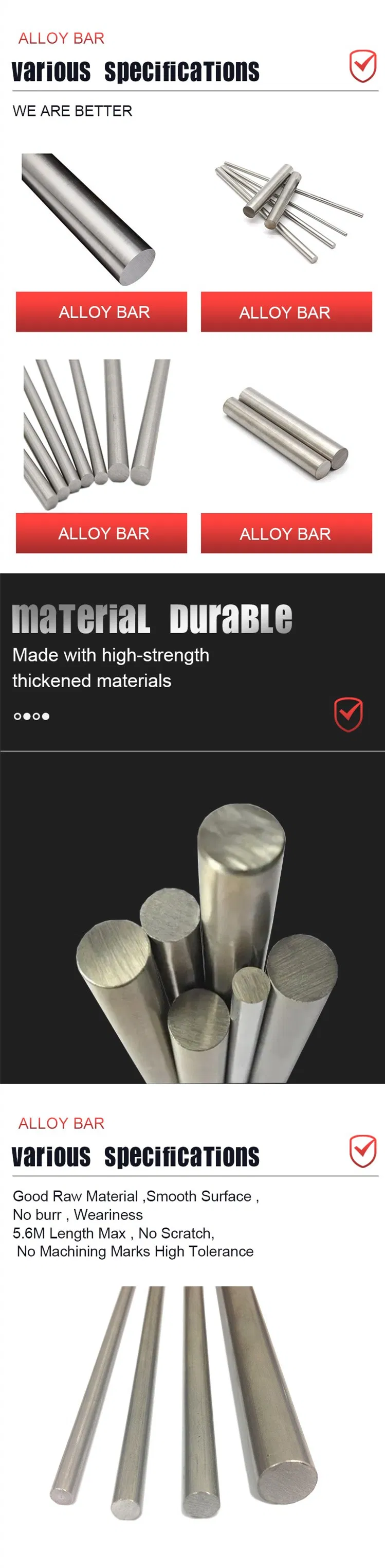 Prime Quality ASTM 1040 1020 Round Carbon Steel Bar