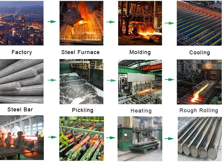 Round Carbon 1045 1050 1055 Steel Bar