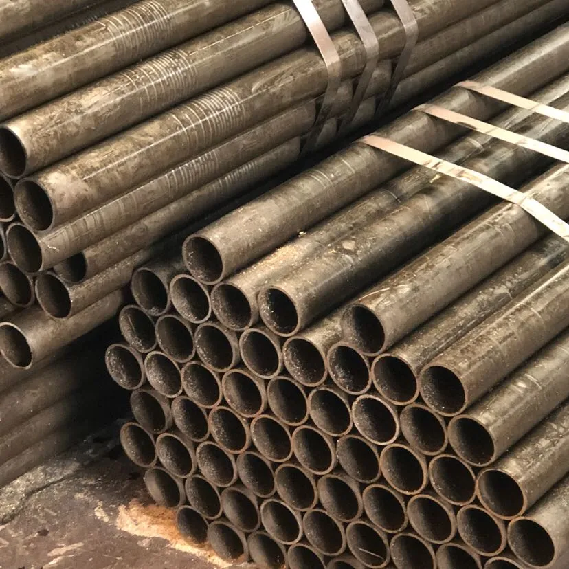 Round/Deformed Carbon Steel Tube 1010 1020 St44 St52 Seamless Tubing