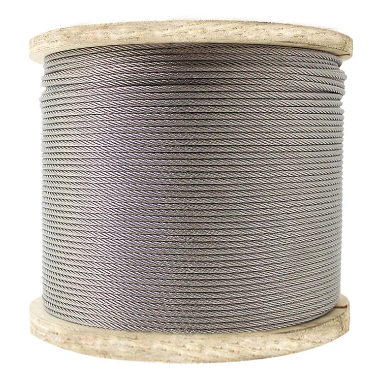 Stainless Railway Cable Ss Stainless Steel Wire Rope