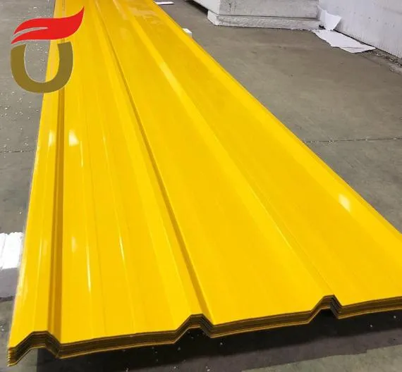 Wholesale ASTM A36 Steel Color Coated Metal Zinc Corrugated Steel Roofing Sheet